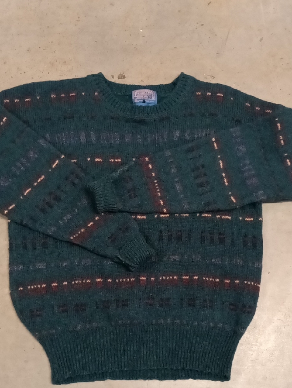 Pendleton LOBO Wool Crewneck Sweater *FLAW*